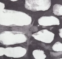 Habitat Cotton Bark Print Black & Grey Bedding Set - Double -Habitat 4095798 R Z017A