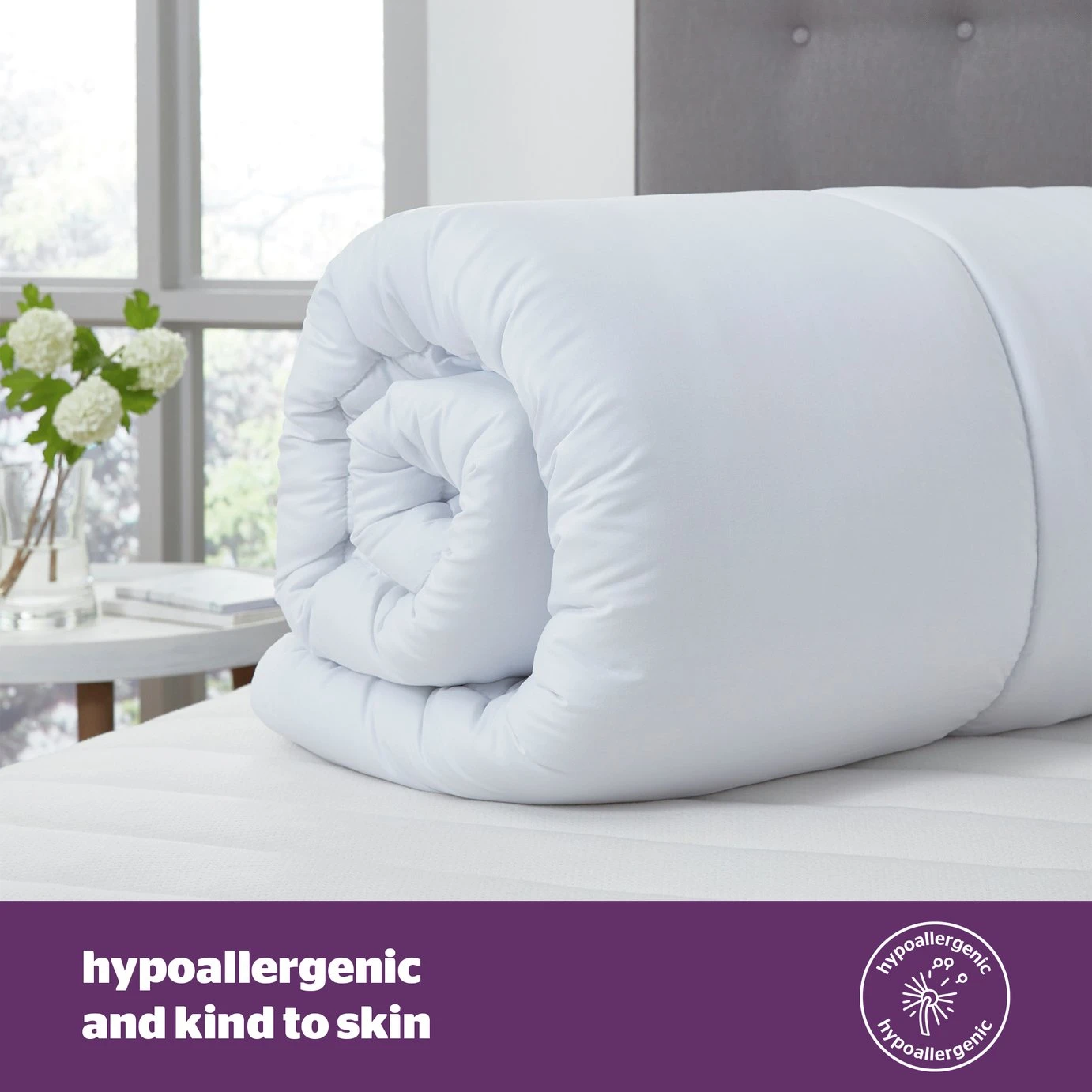 Silentnight Soft Like Down 13.5 Tog Duvet - Single 5 Silentnight Soft Like Down 13.5 Tog Duvet - Single - Image 3