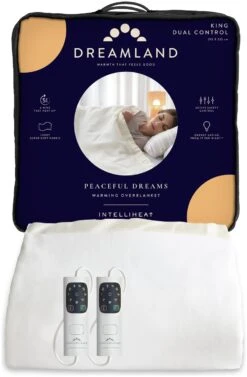 Dreamland Ivory Supersoft Dual Control Overblanket-King -Habitat 4463973 R Z002A