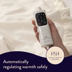 Dreamland Ivory Supersoft Dual Control Overblanket-King -Habitat 4463973 R Z007A 1