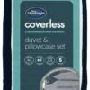 Silentnight Coverless 10.5Tog Grey Duvet & Pillowcase-Single 1 Silentnight Coverless 10.5Tog Grey Duvet & Pillowcase-Single -Habitat 4468624 R Z001A