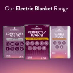 Slumberdown Comfy Cosy Nights Electric Blanket - Double 25 Slumberdown Comfy Cosy Nights Electric Blanket - Double -Habitat 4525787 R Z012A