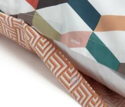 Habitat Geometric ZigZag Multicolour Bedding Set - Single 14 Habitat Geometric ZigZag Multicolour Bedding Set - Single -Habitat 4529257 R Z004A