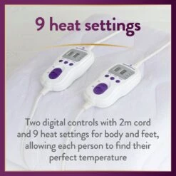 Slumberdown Perfeclty Warm Luxury Electric Blanket-Superking 17 Slumberdown Perfeclty Warm Luxury Electric Blanket-Superking -Habitat 4632113 R Z003A