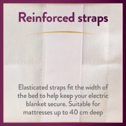 Slumberdown Perfeclty Warm Luxury Electric Blanket-Superking 23 Slumberdown Perfeclty Warm Luxury Electric Blanket-Superking -Habitat 4632113 R Z009A