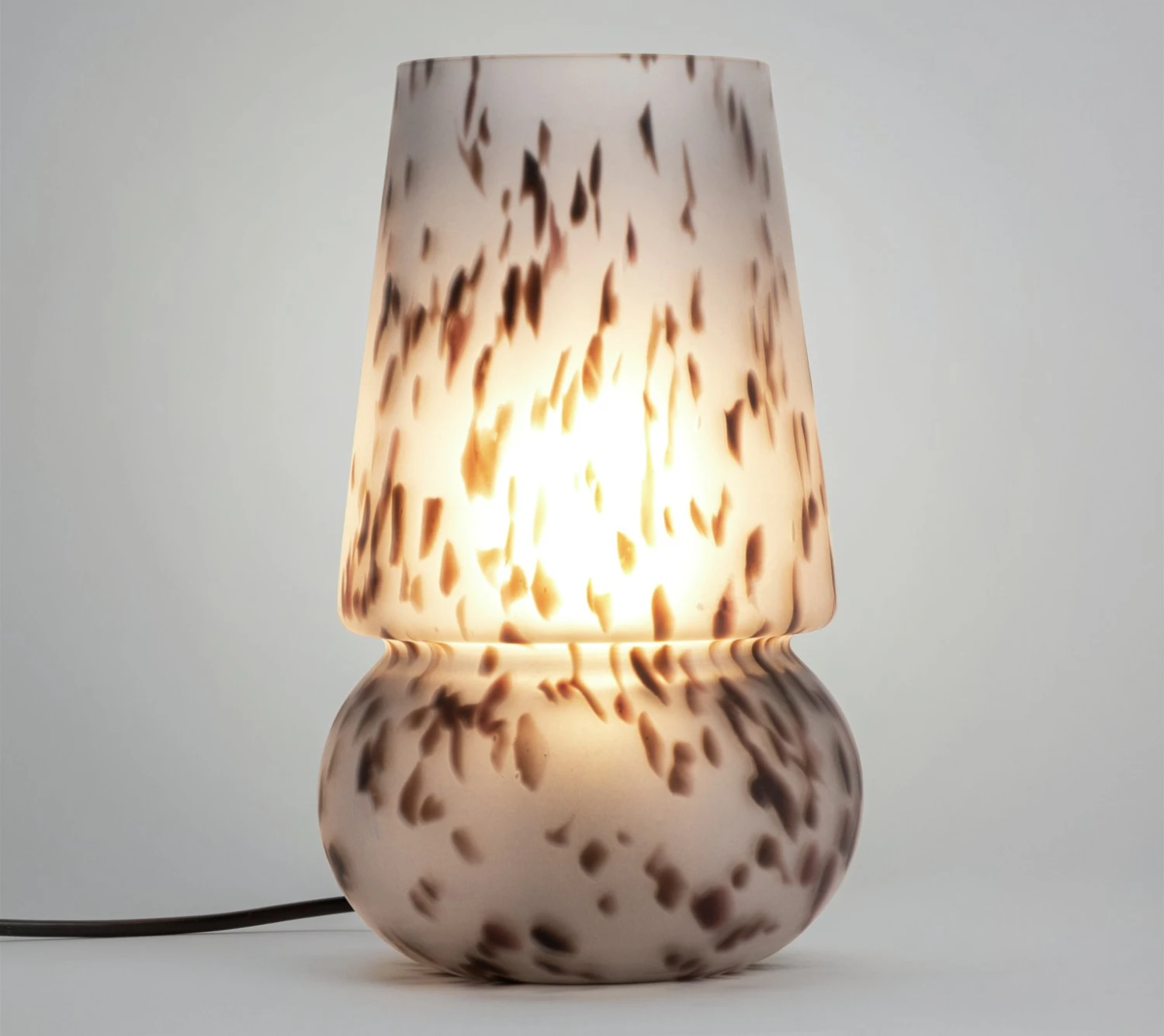 Habitat Rahnn Confetti Glass Table Lamp - Brown 6 Habitat Rahnn Confetti Glass Table Lamp - Brown - Image 4