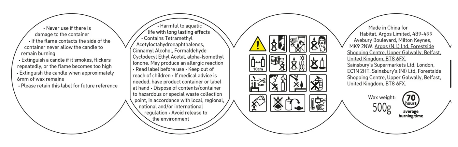 Habitat Scented Jar Candle - Patchouli & Plum 7 Habitat Scented Jar Candle - Patchouli & Plum - Image 5