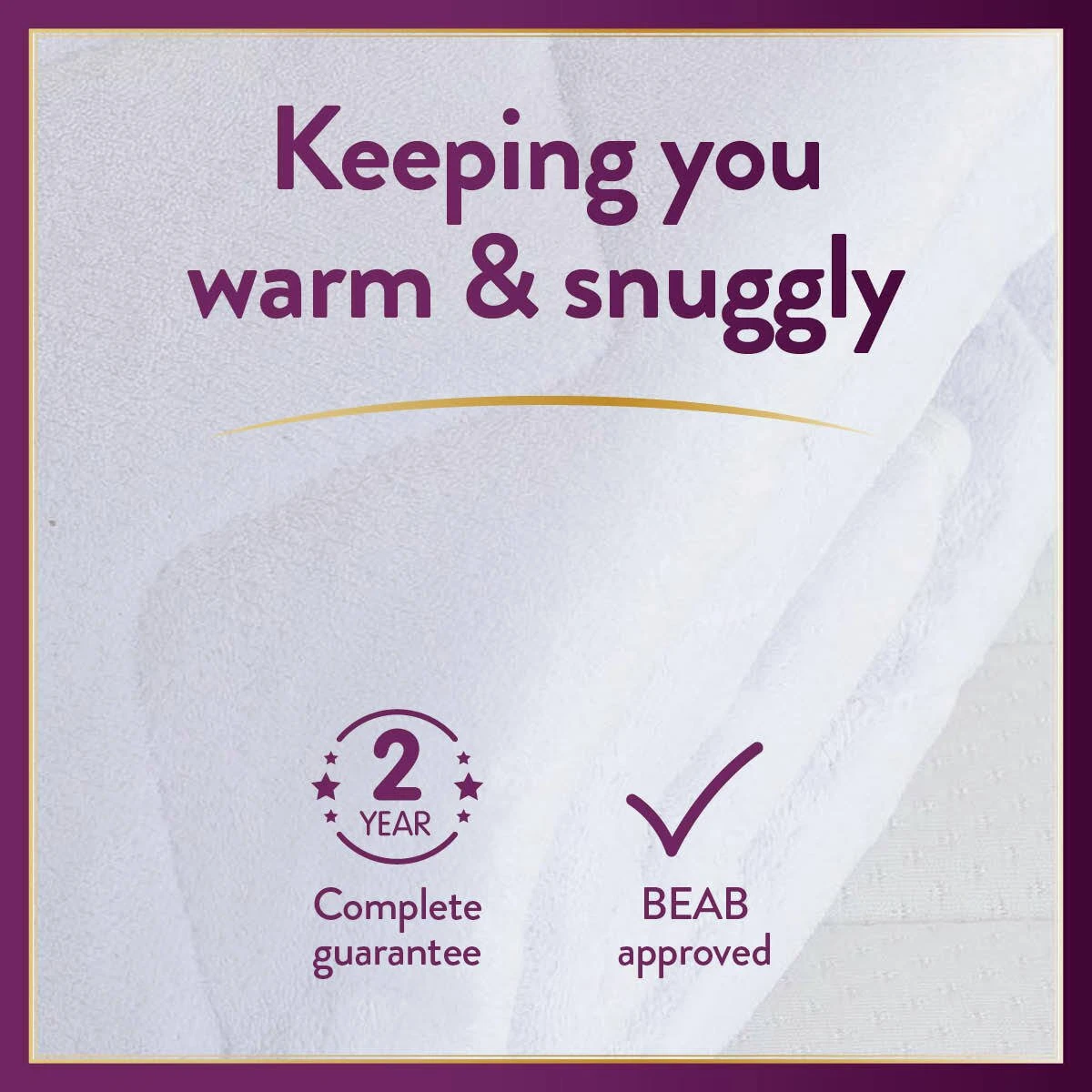 Slumberdown Perfectly Warm Luxury Electric Blanket-King Dual 13 Slumberdown Perfectly Warm Luxury Electric Blanket-King Dual - Image 11