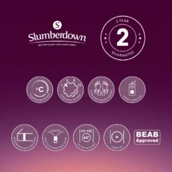 Slumberdown Perfectly Warm Luxury Electric Blanket-King Dual 26 Slumberdown Perfectly Warm Luxury Electric Blanket-King Dual -Habitat 4746731 R Z012A