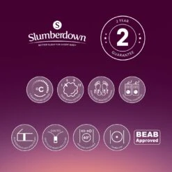 Slumberdown Perfectly Warm Luxury Electric Blanket-King Dual 27 Slumberdown Perfectly Warm Luxury Electric Blanket-King Dual -Habitat 4746731 R Z013A