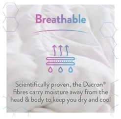 Slumberdown Climate Comfort 10.5 Tog Duvet - Single -Habitat 4843249 R Z005A