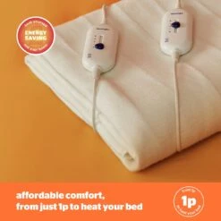 Silentnight Comfort Dual Control Electric Underblanket -King 16 Silentnight Comfort Dual Control Electric Underblanket -King -Habitat 5203929 R Z005A