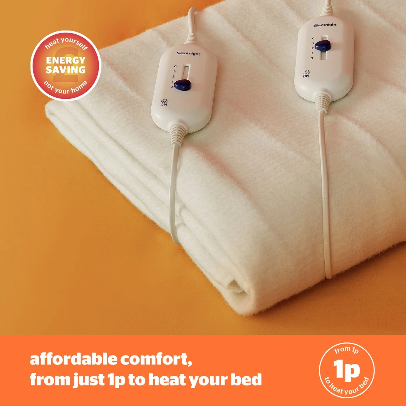 Silentnight Comfort Dual Control Electric Underblanket -King 7 Silentnight Comfort Dual Control Electric Underblanket -King - Image 5