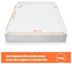 Silentnight Comfort Dual Control Electric Underblanket -King 18 Silentnight Comfort Dual Control Electric Underblanket -King -Habitat 5203929 R Z007A