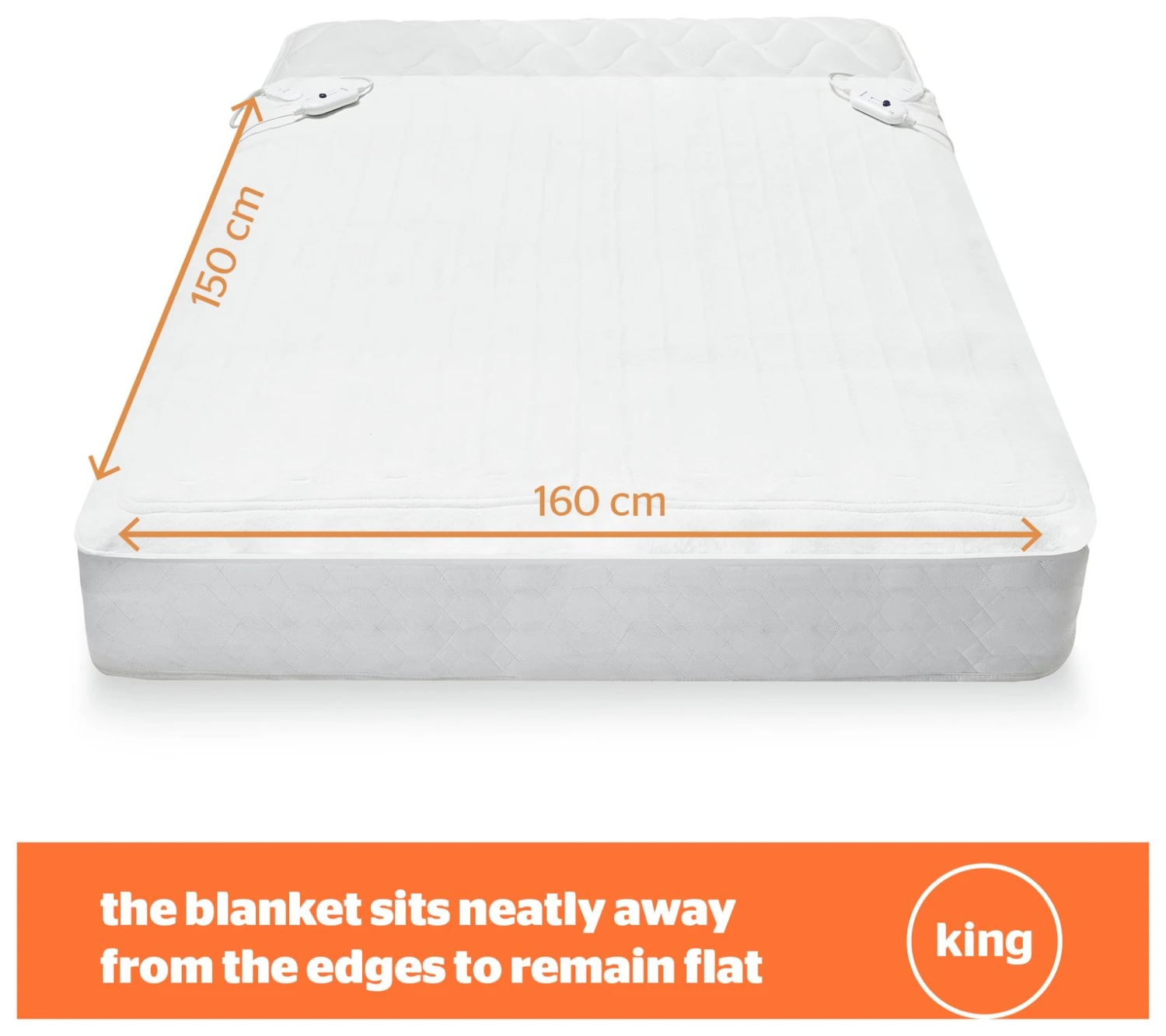 Silentnight Comfort Dual Control Electric Underblanket -King 9 Silentnight Comfort Dual Control Electric Underblanket -King - Image 7