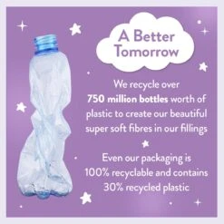 Slumberdown Soft Touch Anti Allergy 4 Tog Kids Duvet-Toddler 34 Slumberdown Soft Touch Anti Allergy 4 Tog Kids Duvet-Toddler -Habitat 5235681 R Z015A