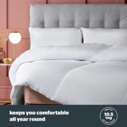 Silentnight Hotel Collection 10.5 Tog Duvet - Single 15 Silentnight Hotel Collection 10.5 Tog Duvet - Single -Habitat 5274422 R Z005A