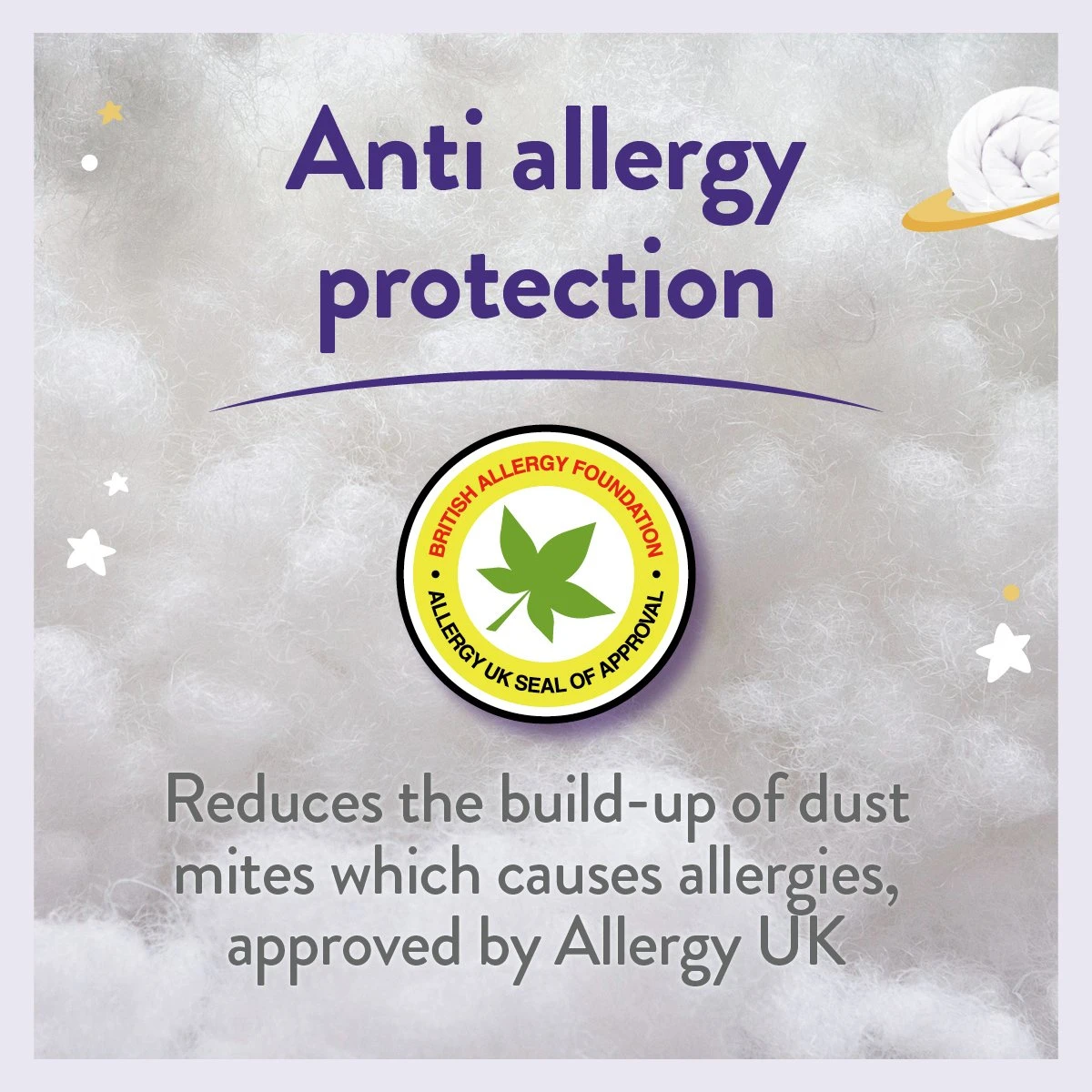 Slumberdown Luxury Cotton 4.5Tog Kids Duvet & Pillow –Single 14 Slumberdown Luxury Cotton 4.5Tog Kids Duvet & Pillow –Single - Image 12