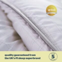 Silentnight Rebalance Stress Relieving 10.5 Tog Duvet 15 Silentnight Rebalance Stress Relieving 10.5 Tog Duvet -Habitat 5649916 R Z006A