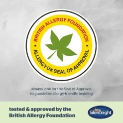 Silentnight Anti-Allergy Mattress Topper - Single -Habitat 6864453 R Z003A