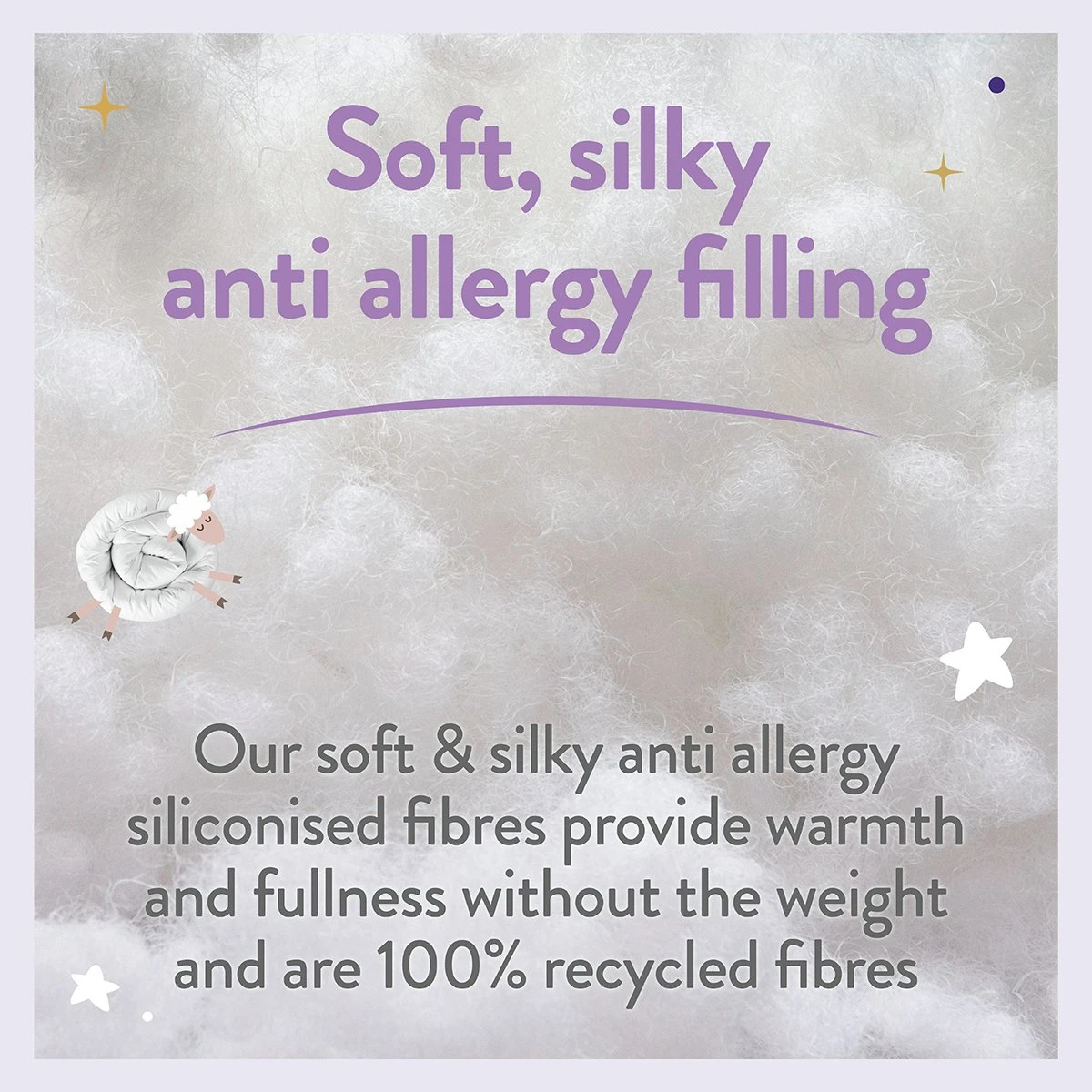 Slumberdown Anti Allergy 4 Tog Kids Duvet - Toddler 10 Slumberdown Anti Allergy 4 Tog Kids Duvet - Toddler - Image 8