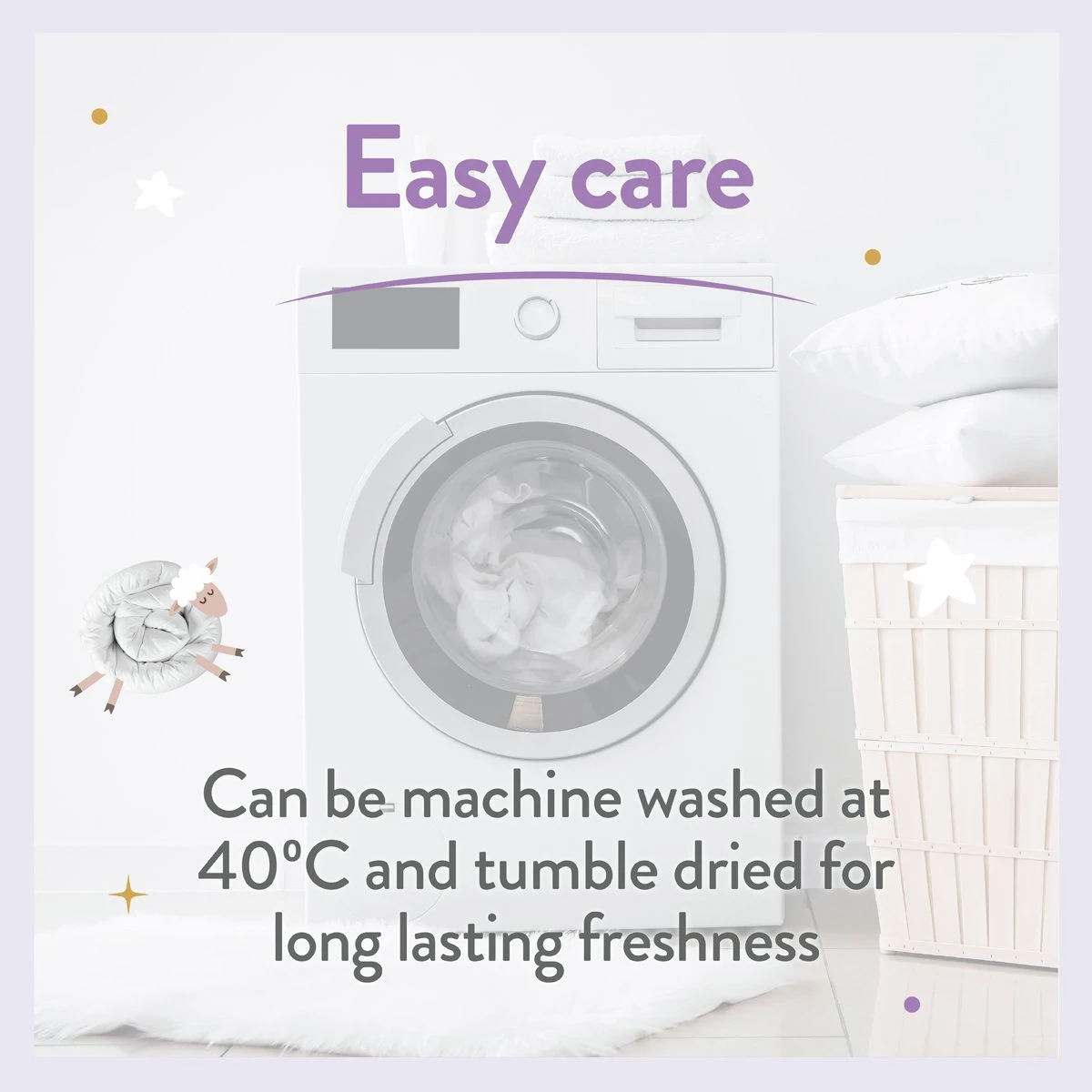 Slumberdown Anti Allergy 4 Tog Kids Duvet - Toddler 12 Slumberdown Anti Allergy 4 Tog Kids Duvet - Toddler - Image 10