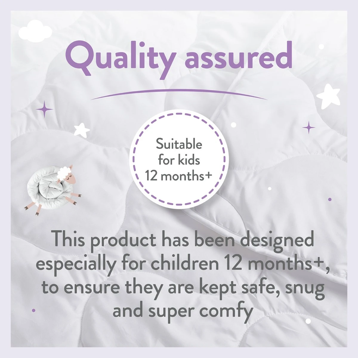 Slumberdown Anti Allergy 4 Tog Kids Duvet - Toddler 14 Slumberdown Anti Allergy 4 Tog Kids Duvet - Toddler - Image 12