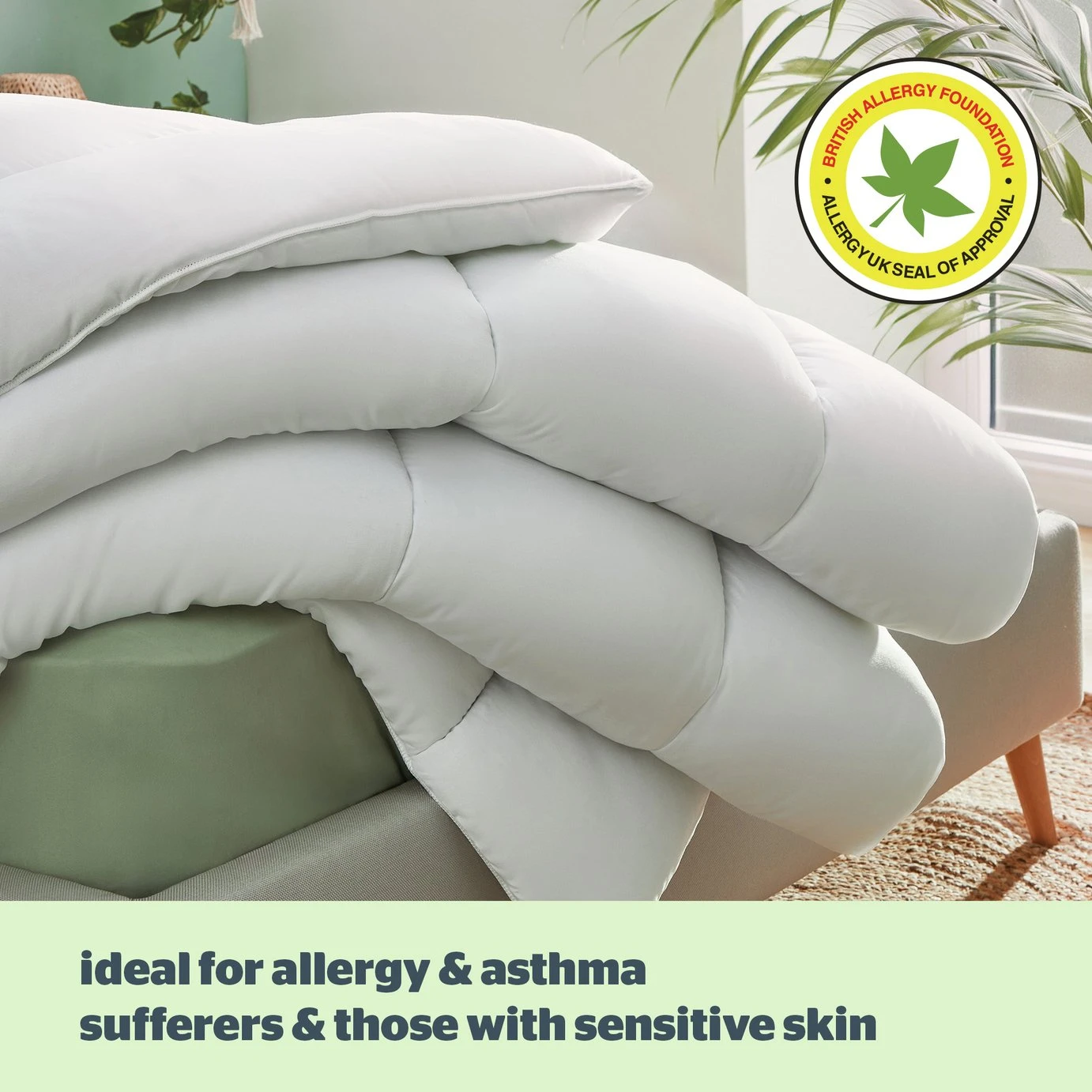 Silentnight Anti-Allergy 13.5 Tog Duvet - Single 7 Silentnight Anti-Allergy 13.5 Tog Duvet - Single - Image 5