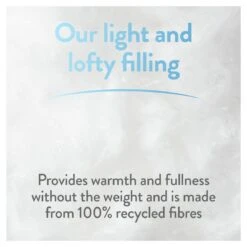 Slumberdown Cotton Comfort 10.5 Tog Duvet - Single -Habitat 7878125 R Z005A