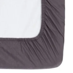 Habitat Brushed Cotton Charcoal Fitted Sheet - Toddler 7 Habitat Brushed Cotton Charcoal Fitted Sheet - Toddler -Habitat 7914302 R Z002A