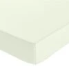 Habitat Pure Cotton 200TC Cream Deep Fitted Sheet - Single -Habitat 8084530 R Z001A