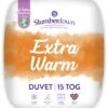 Slumberdown Extra Warm 15 Tog Duvet - Single 2 Slumberdown Extra Warm 15 Tog Duvet - Single -Habitat 8268260 R Z001A