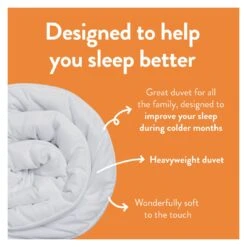 Slumberdown Extra Warm 15 Tog Duvet - Single -Habitat 8268260 R Z003A