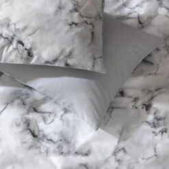 Habitat Marble White & Black Bedding Set - Single -Habitat 8343271 R Z003A