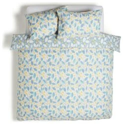 Habitat Scandi Floral Sky Blue & Yellow Bedding Set - Single -Habitat 8345695 R Z002A