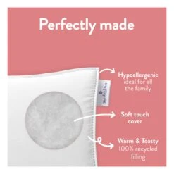 Slumberdown Winter Warm 13.5 Tog Duvet - Single 15 Slumberdown Winter Warm 13.5 Tog Duvet - Single -Habitat 8353144 R Z004A