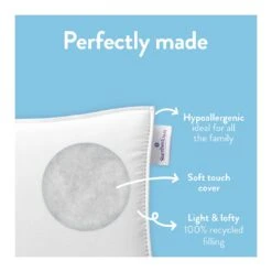 Slumberdown Summer Cool 4.5 Tog Duvet - Single -Habitat 8356756 R Z004A