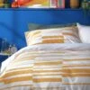 Habitat Stripe Mustard & White Bedding Set - Single 2 Habitat Stripe Mustard & White Bedding Set - Single -Habitat 8442323 R Z001A