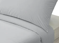 Habitat Pure Cotton 200TC Grey Bedding Set - Double 7 Habitat Pure Cotton 200TC Grey Bedding Set - Double -Habitat 8478139 R Z003A