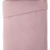 Habitat Cotton Rich Plain Blush Pink Bedding Set - Single 1 Habitat Cotton Rich Plain Blush Pink Bedding Set - Single -Habitat 8672784 R Z001A