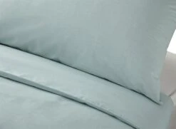 Habitat Cotton Rich Plain Duck Egg Bedding Set - Single 10 Habitat Cotton Rich Plain Duck Egg Bedding Set - Single -Habitat 8675279 R Z003A
