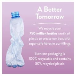 Slumberdown Full And Bouncy 10.5 Tog Duvet - Single 21 Slumberdown Full And Bouncy 10.5 Tog Duvet - Single -Habitat 8800927 R Z009A