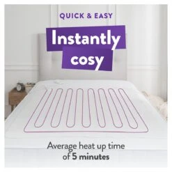 Slumberdown Warm And Cosy Electric Underblanket - Single 19 Slumberdown Warm And Cosy Electric Underblanket - Single -Habitat 8888602 R Z006A