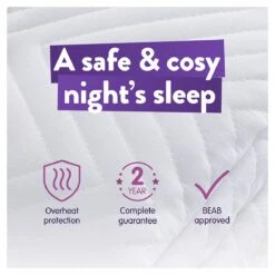 Slumberdown Warm And Cosy Electric Underblanket - Single 23 Slumberdown Warm And Cosy Electric Underblanket - Single -Habitat 8888602 R Z010A