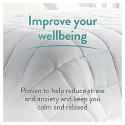 Slumberdown Wellbeing Weighted Adults Blanket - 7kg -Habitat 8942919 R Z004A