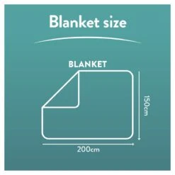 Slumberdown Wellbeing Weighted Adults Blanket - 7kg -Habitat 8942919 R Z008A