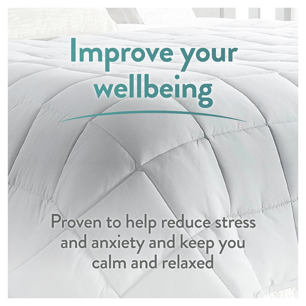 Slumberdown Wellbeing Kids Weighted Blanket - 4Kg 6 Slumberdown Wellbeing Kids Weighted Blanket - 4Kg - Image 4