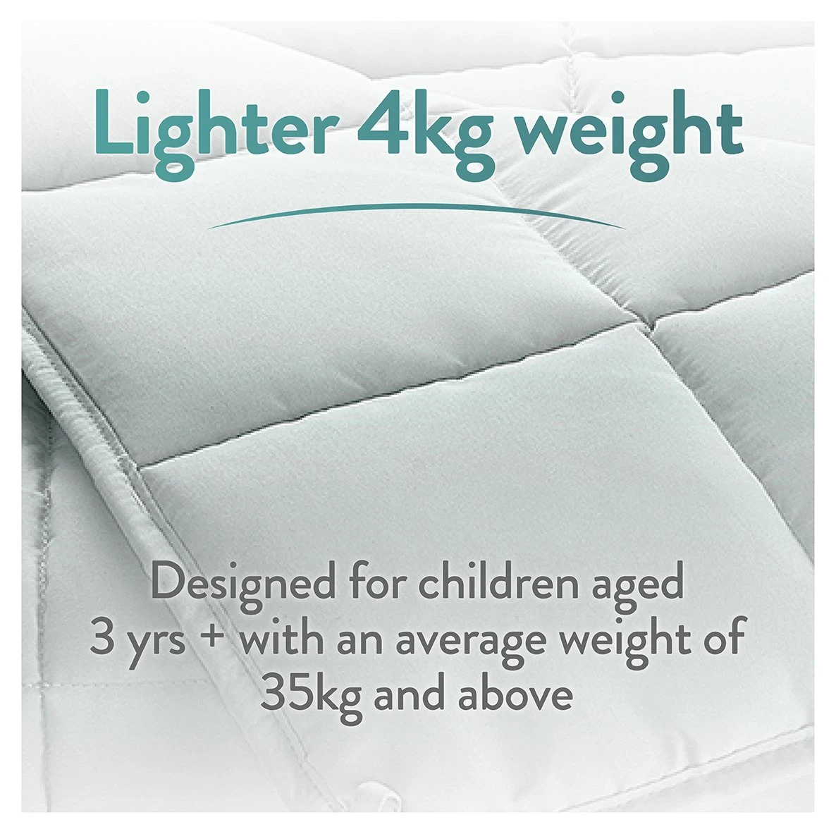 Slumberdown Wellbeing Kids Weighted Blanket - 4Kg 8 Slumberdown Wellbeing Kids Weighted Blanket - 4Kg - Image 6