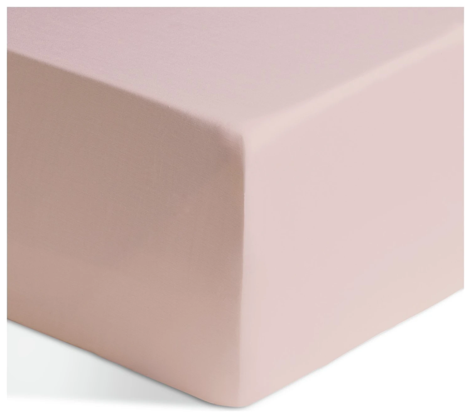 Habitat Egyptian Cotton 400TC Blush Fitted Sheet - Double 3 Habitat Egyptian Cotton 400TC Blush Fitted Sheet - Double