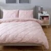 Habitat Hadley Pintuck Blush Pink Bedding Set - Double 2 Habitat Hadley Pintuck Blush Pink Bedding Set - Double -Habitat 9161397 R Z001A